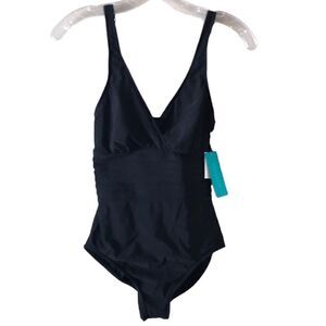 NEW Aquagreen Black Swimsuit 